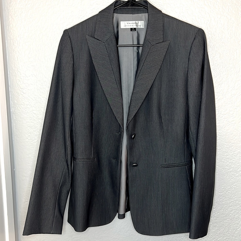 Striped blazer